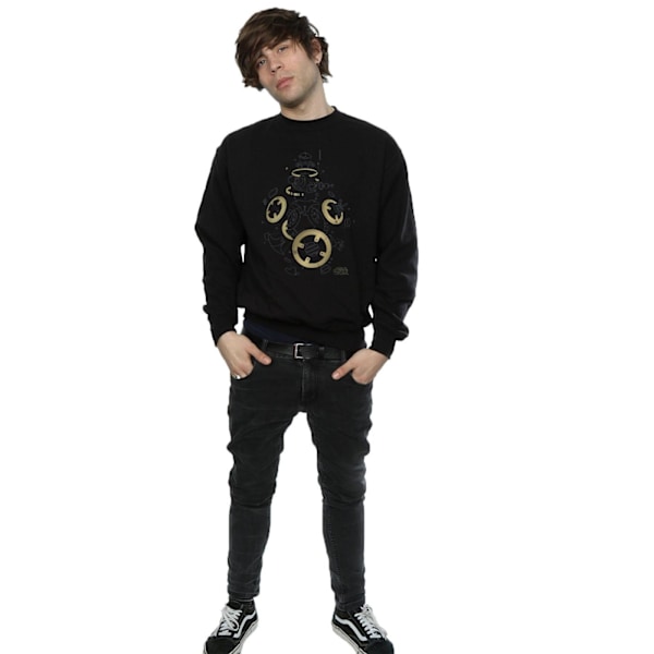 Star Wars The Last Jedi BB-8 Deconstructed Sweatshirt M Bl Black M