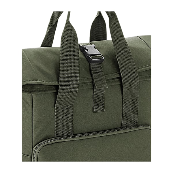 BagBase Twin Handle Roll-Top Ryggsäck En Storlek Olivgrön Olive Green One Size