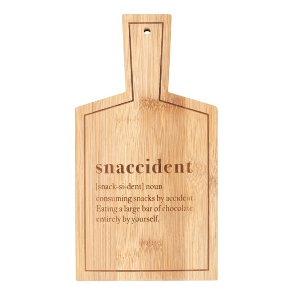 Something Different Snaccident Bambu Skärbräda One Size B Brown One Size