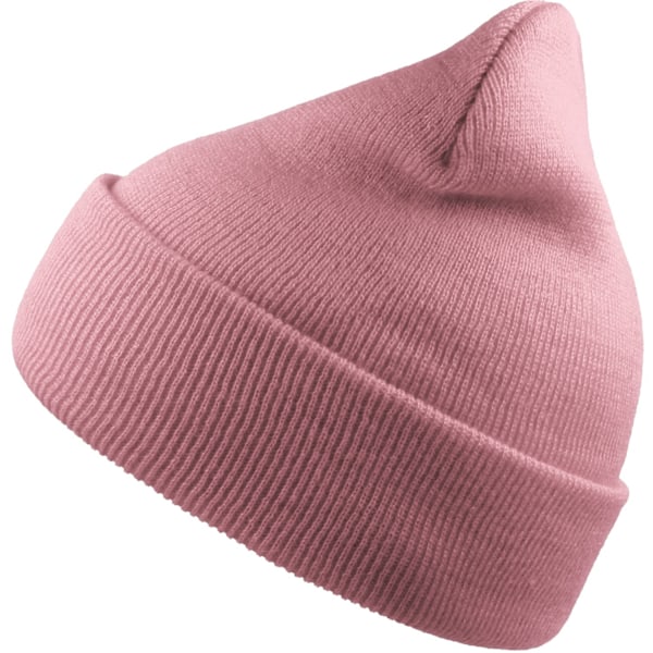 Atlantis Unisex Vuxen Vind Återvunnen Cuffad Mössa En Storlek Rosa Pink One Size