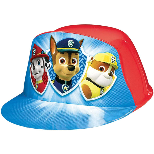 Paw Patrol Plast Party Hat One Size Blå/Röd Blue/Red One Size