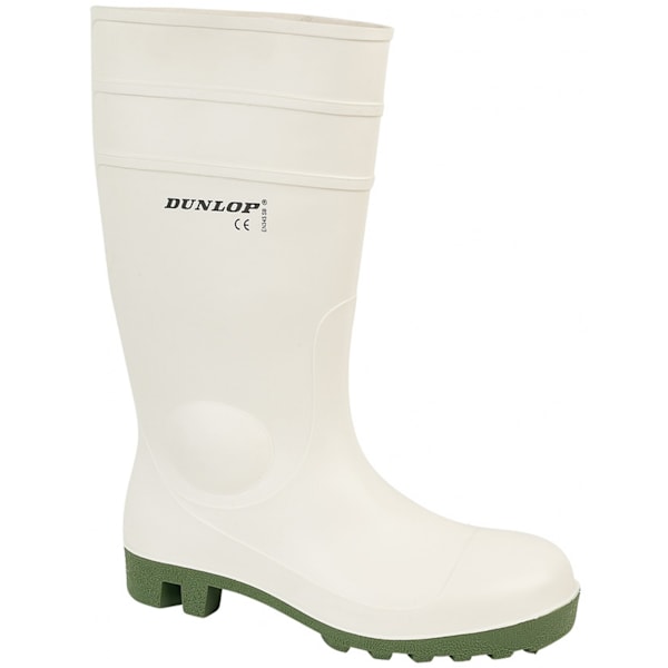 Dunlop FS1800/171BV Wellington / Herrstövlar / Säkerhets Wellington WHITE 48 EUR