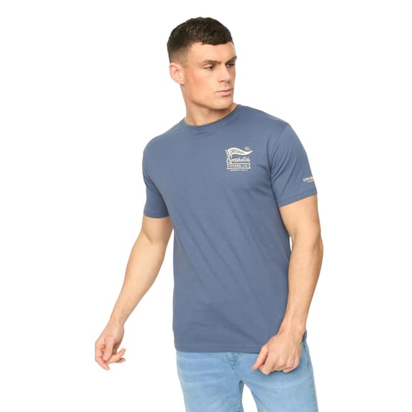 Crosshatch Herr Tryplex T-shirt i bomull (5-pack) S Flerfärgad Multicoloured S
