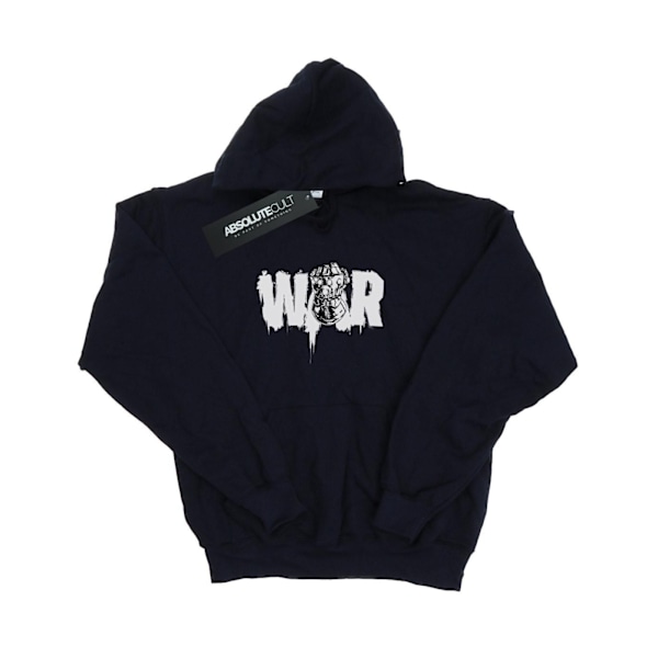 Marvel Boys Avengers Infinity War Fist Hoodie 9-11 år Marinblå B Navy Blue 9-11 Years