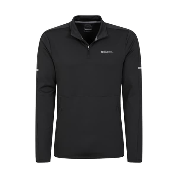 Mountain Warehouse Core Recycled Half Zip Midlayer M Svart Black M