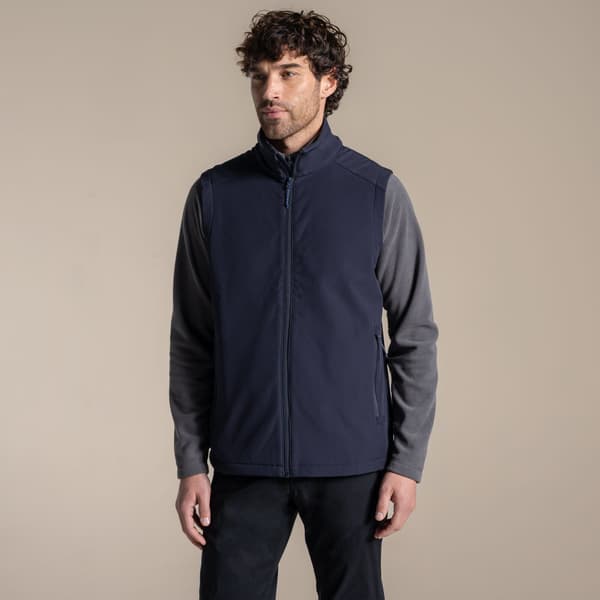 Craghoppers Herr Expert Basecamp II Softshell Gilet M Mörkblå Dark Navy M