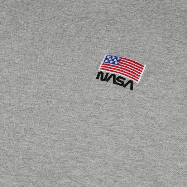 NASA dam/dam flagga T-shirt S sportgrå Sports Grey S