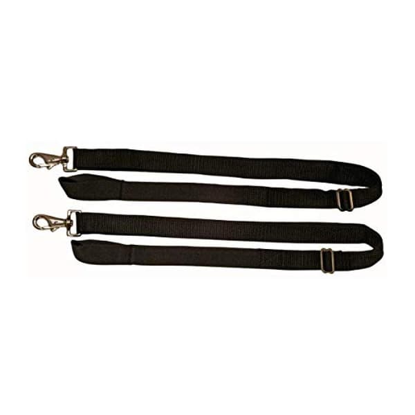 Weatherbeeta Ersättnings Elastisk Benrem 1 Snäpp Par Svart Black Pair