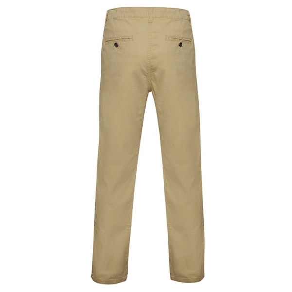 Asquith & Fox Herrkläder Klassiska Casual Chinos/Byxor MT Naturlig Natural MT