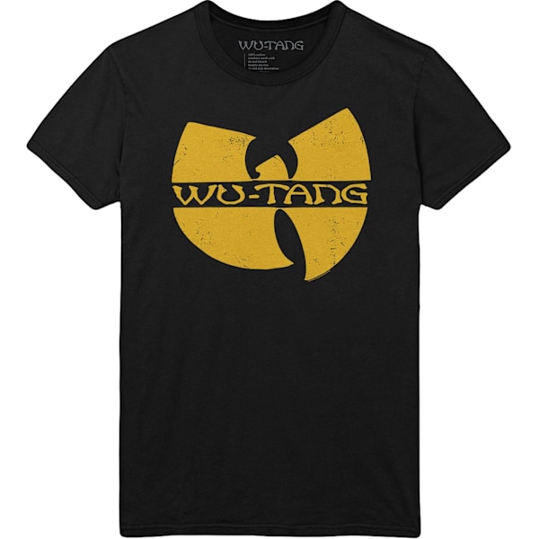 Wu-Tang Clan Unisex Vuxen Logo Plus T-Shirt 4XL Svart Black 4XL