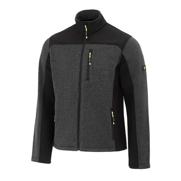 Dunlop Herr On Site Fleecejacka M Svart/Grå Black/Grey M