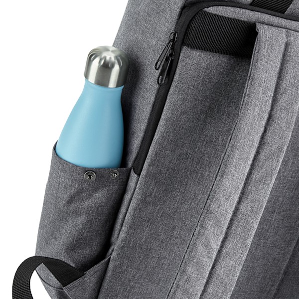 Bagbase Roll Top Twin Handle Laptop Bag One Size Grey Marl Grey Marl One Size