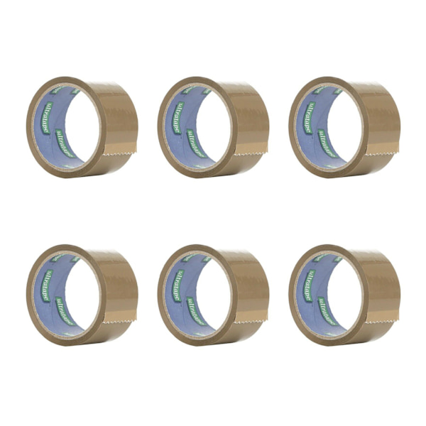 Ultratape Packtejp (6-pack) One Size Brun Brown One Size