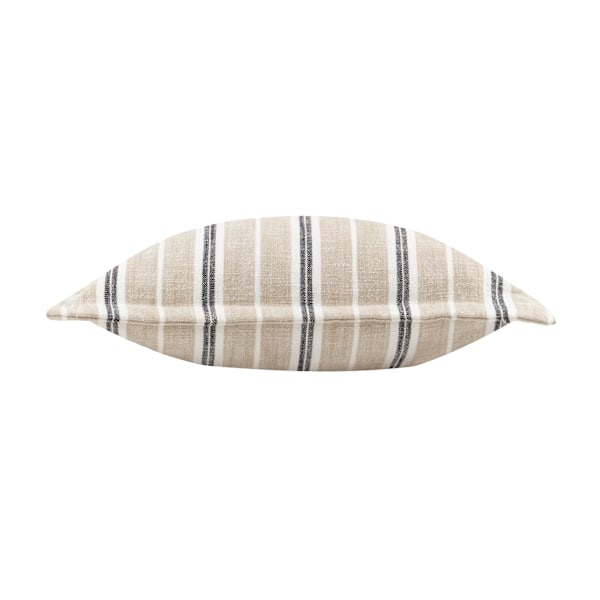 Yard Hebble Randig Kuddfodral 50cm x 50cm Natur/Svart Natural/Black 50cm x 50cm