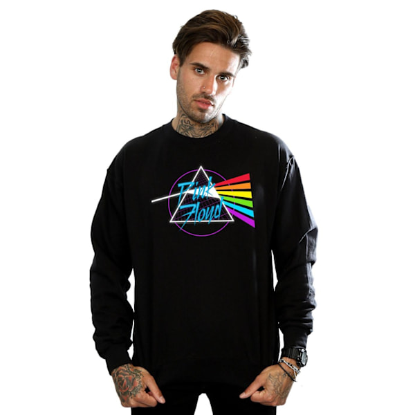 Pink Floyd Neon Darkside Sweatshirt M Svart Black M