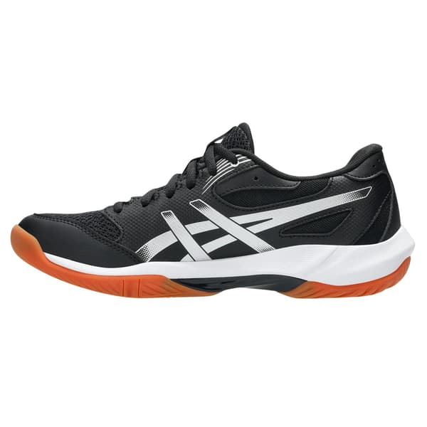 Asics Dam Rocket 12 Netball 6.5 UK Svart/Vit Black/White 6.5 UK