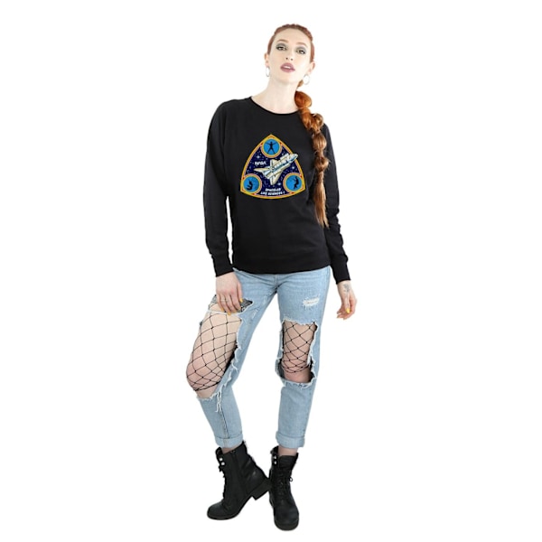 NASA Dam/Kvinnor Klassisk Spacelab Life Science Sweatshirt L B Black L