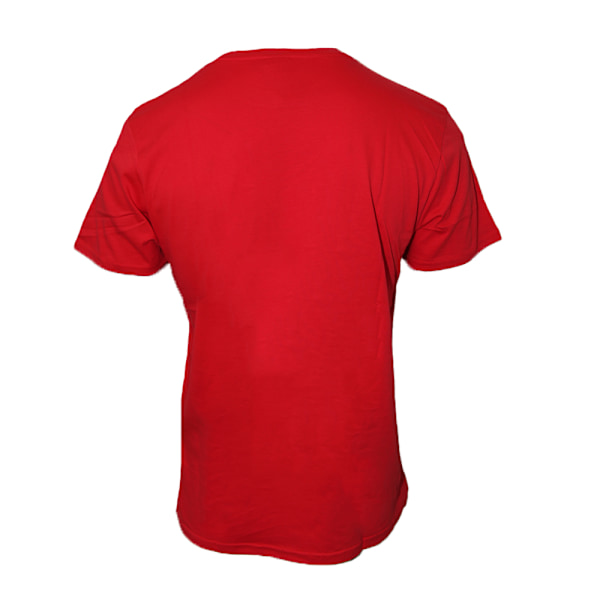 Liverpool FC herrbroderad T-shirt S röd/vit Red/White S