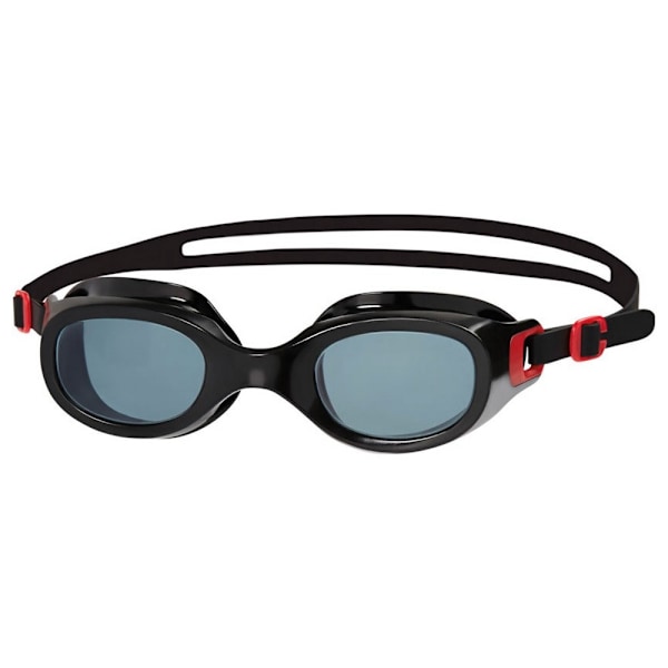 Speedo Unisex Futura Classic simglasögon för vuxna, en storlek, röd/rök Red/Smoke One Size