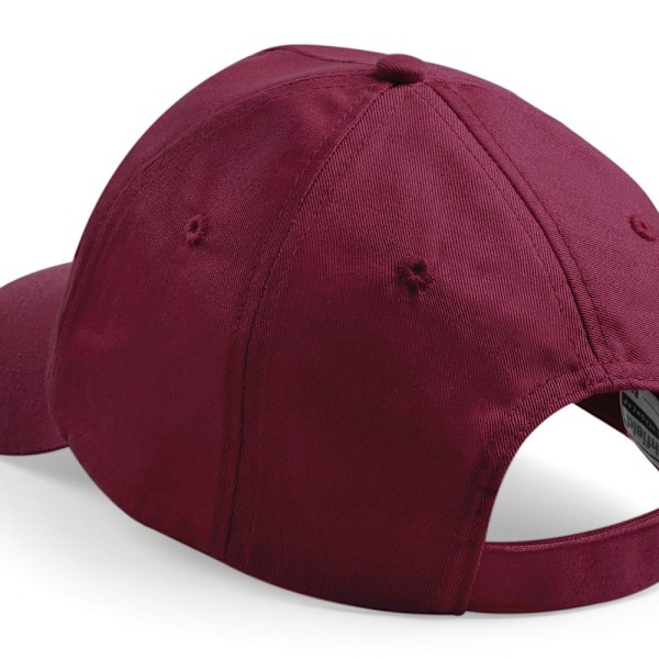 Beechfield Unisex Original 5-panel keps i enfärgad bomull (2-pack) Burgundy One Size