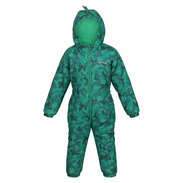 Regatta Barn/Barn Penrose Camo Pölsskydd 12-18 Månader Je Jellybean Green 12-18 Months