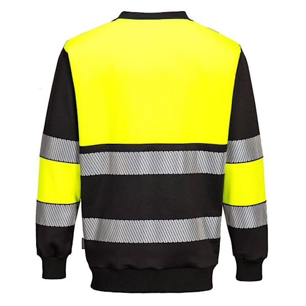 Portwest Herr PW3 Klass 1 Varseltröja M Gul/Svart Yellow/Black M