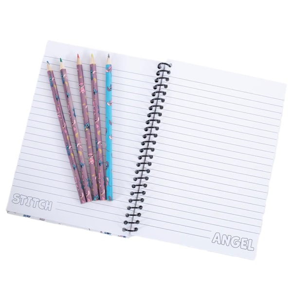 Lilo & Stitch Du Är Min Favorit Bumper Stationery Set En Storlek Multi Multicoloured One Size