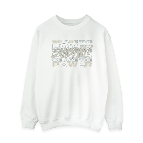 DC Comics Dam/Damer Shazam Fury Of The Gods We Are The Power Sweatshirt White XL