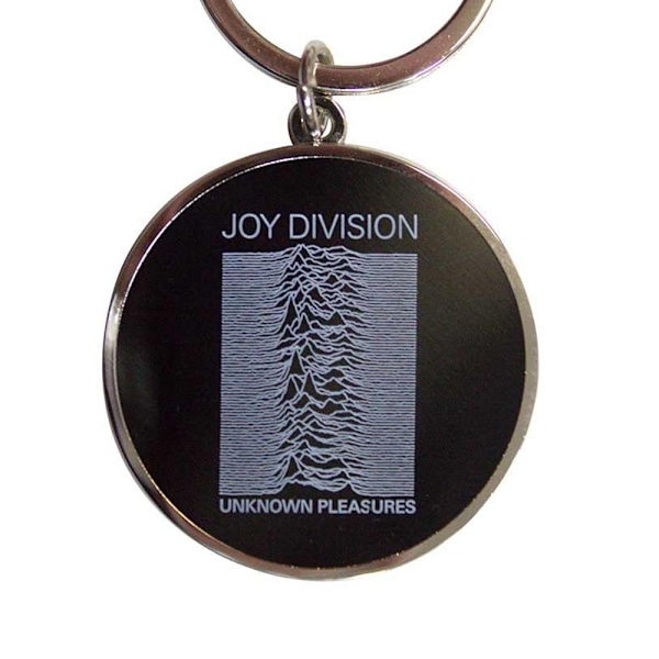 Joy Division Unknown Pleasures Fototryckt Nyckelring One Size Bla Black One Size