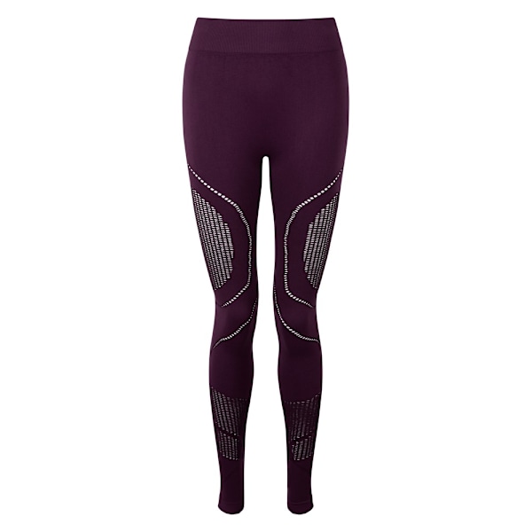 TriDri Dam/Kvinnor Sömlösa 3D Passform Multi Sport Reveal Legging Mulberry L