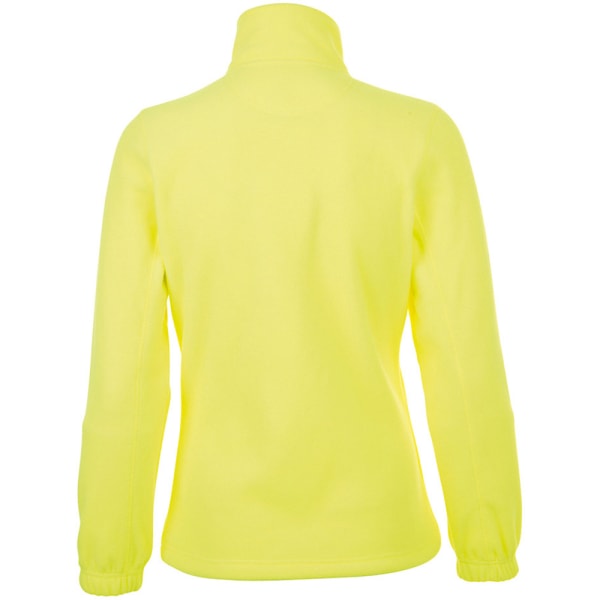 SOLS Dam/Dam North Full Zip Fleecejacka L Neon Gul Neon Yellow L