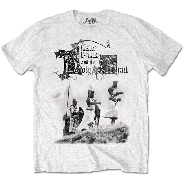 Monty Python Unisex Adult Knight Riders T-Shirt XL Vit White XL