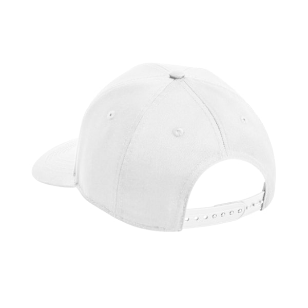 Beechfield Urbanwear 5 Panel Snapback Cap One Size Vit White One Size