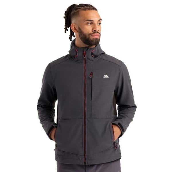 Trespass Dante Softshelljacka för män XL Mörkgrå Dark Grey XL
