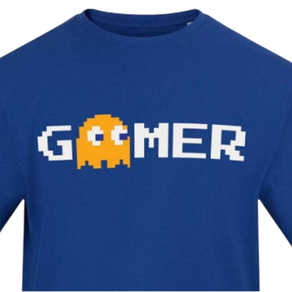 AWD Herr Gamer Bomulls T-shirt M Blå Blue M