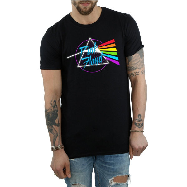 Pink Floyd Neon Darkside T-shirt 3XL Svart Black 3XL