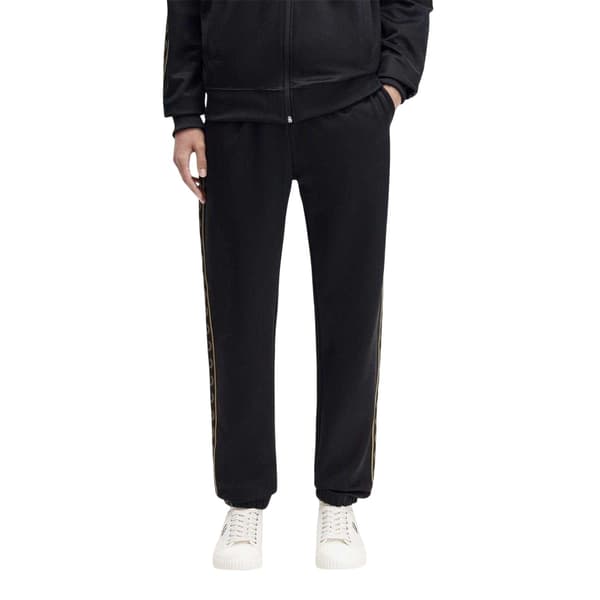 Fred Perry Herr Taped Joggingbyxor M Svart Black M