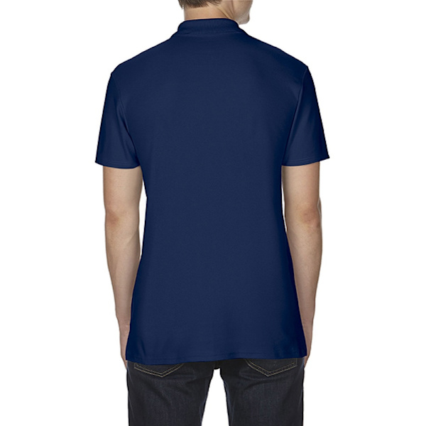 Gildan Softstyle Herr Kortärmad Dubbel Pique Poloskjorta 4XL Navy 4XL