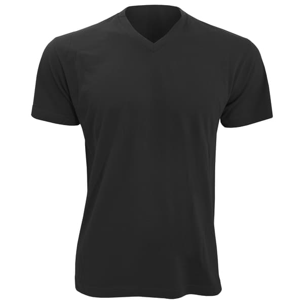 SOLS Herr Victory V-ringad kortärmad T-shirt S Deep Black Deep Black S