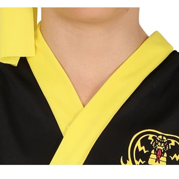 Fiestas Guirca Barn/Barn Snake Fighter Kostymset 5-6 År Black 5-6 Years