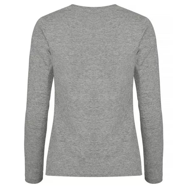 Clique Herr Basic Långärmad T-shirt XL Gråmelerad Grey Melange XL