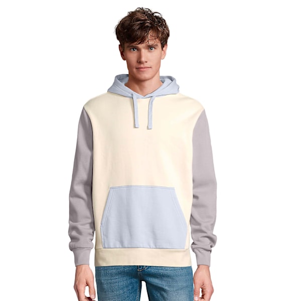 SOLS Unisex Adult Collins Contrast Organic Hoodie M Natural Natural M