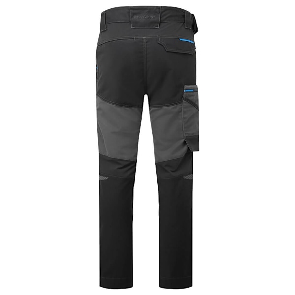 Portwest WX3 Slim Arbetsbyxor för män 41R Metallgrå Metal Grey 41R