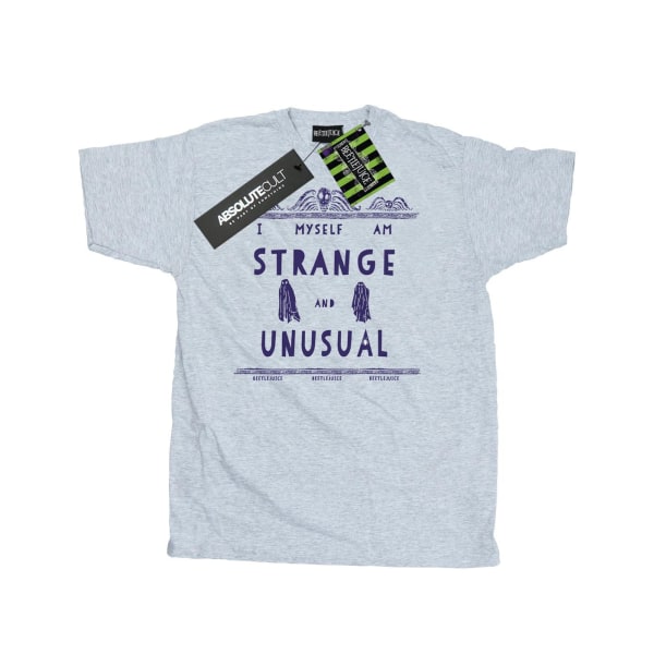 Beetlejuice Herr Strange And Unusual T-Shirt S Sports Grey Sports Grey S