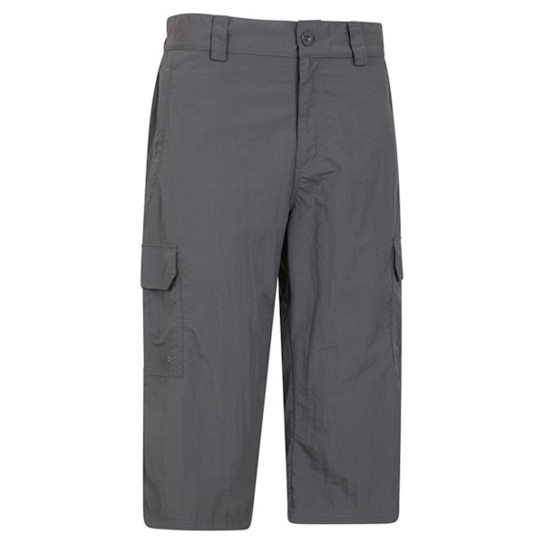 Mountain Warehouse Mens Explore 3/4 Shorts 30L Grå Grey 30L