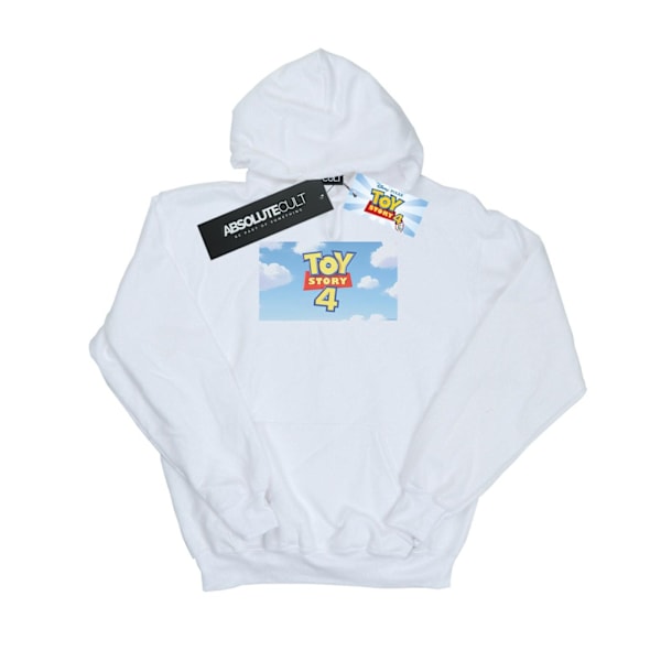 Disney Boys Toy Story 4 Cloud Logo Hoodie 7-8 år Vit White 7-8 Years