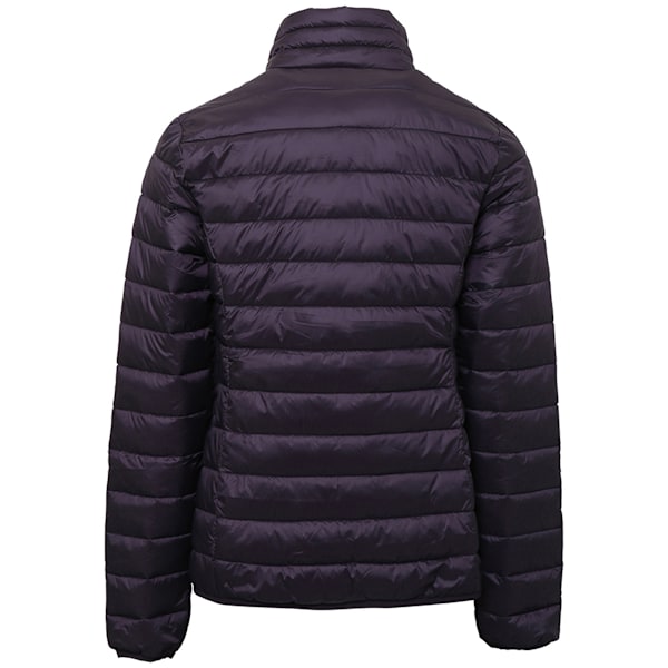 2786 Dam/Kvinnor Terrain Långärmad Vadderad Jacka M Aubergine Aubergine M