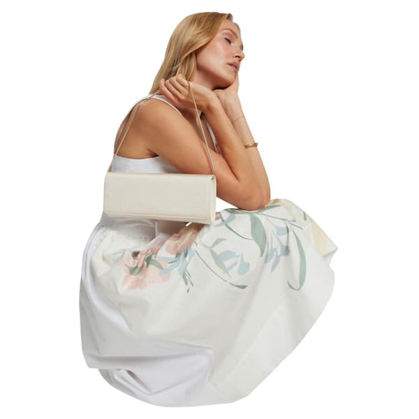 Ted Baker Logokopplingsväska En Storlek Ivory Ivory One Size