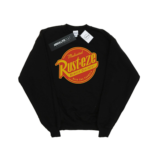Disney Girls Cars Rust-Eze Logo Sweatshirt 9-11 år Svart Black 9-11 Years