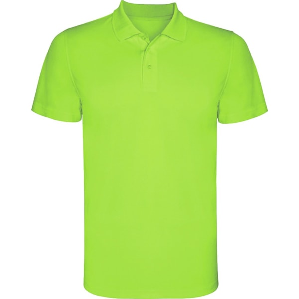 Roly Monzha kortärmad poloskjorta XL Lime Lime XL